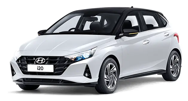 Hyundai i20 rental car