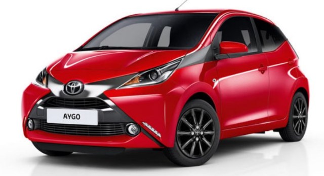 Toyota Aygo rental car